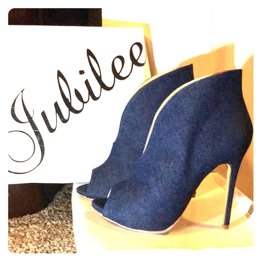 Denim Heels